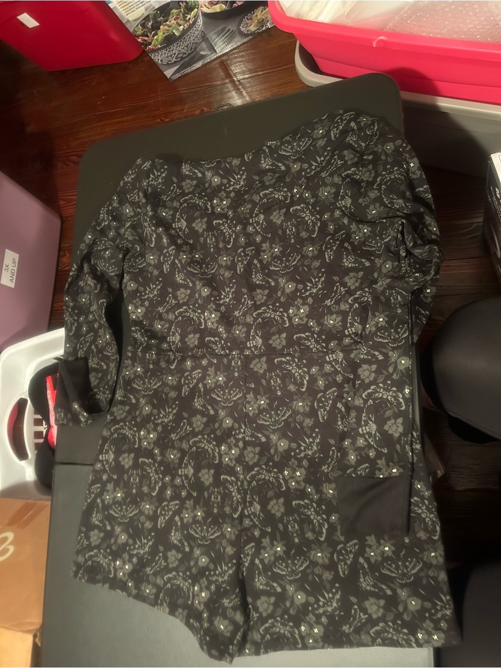 Killstar floral moth romper XL new - Picture 6 of 7